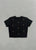 Crop Top - stars negro