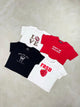 PACK X4 BABY TEES ESTAMPADAS LOVE