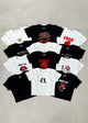 PACK BABY TEE BLANCO Y NEGRO x12 UNIDADES